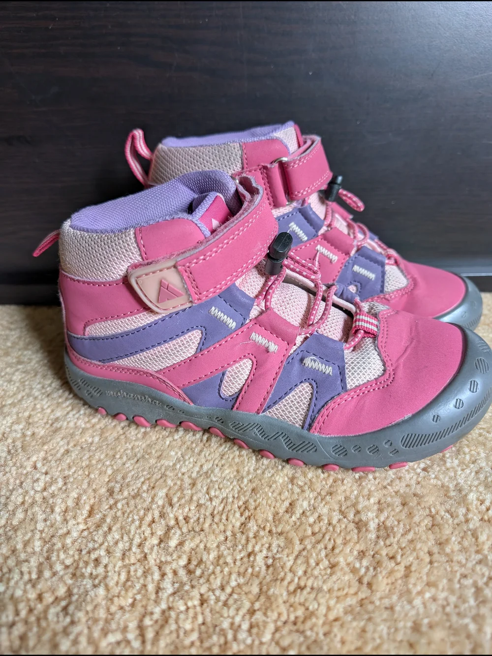 Mishansha Pink and Purple Hiking Shoes/Boots EU31 13Y